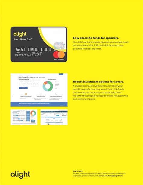 alight smart-choice card atm|alight smart choice card account.